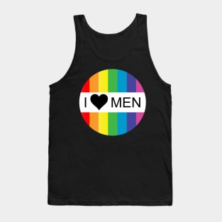 i love men Tank Top